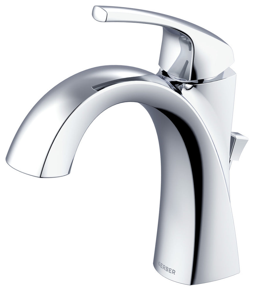 Vaughn Single Handle Lavatory Faucet w/ Metal Pop-Up Drain Chrome, Chrome