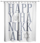 Happy Hanukkah 71"x74" Shower Curtain