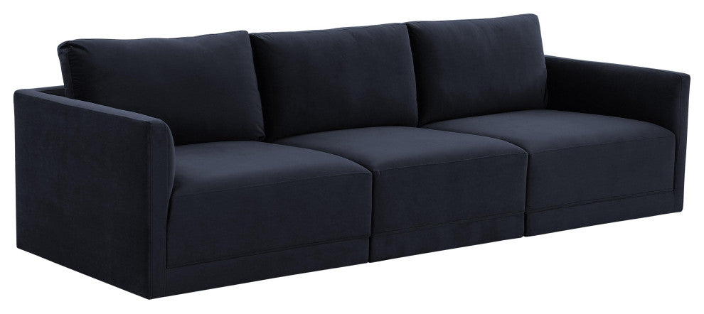 Willow Navy Living Room Set
