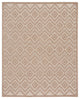 Nourison Versatile 9' x 12' Natural Beige Modern Area Rug