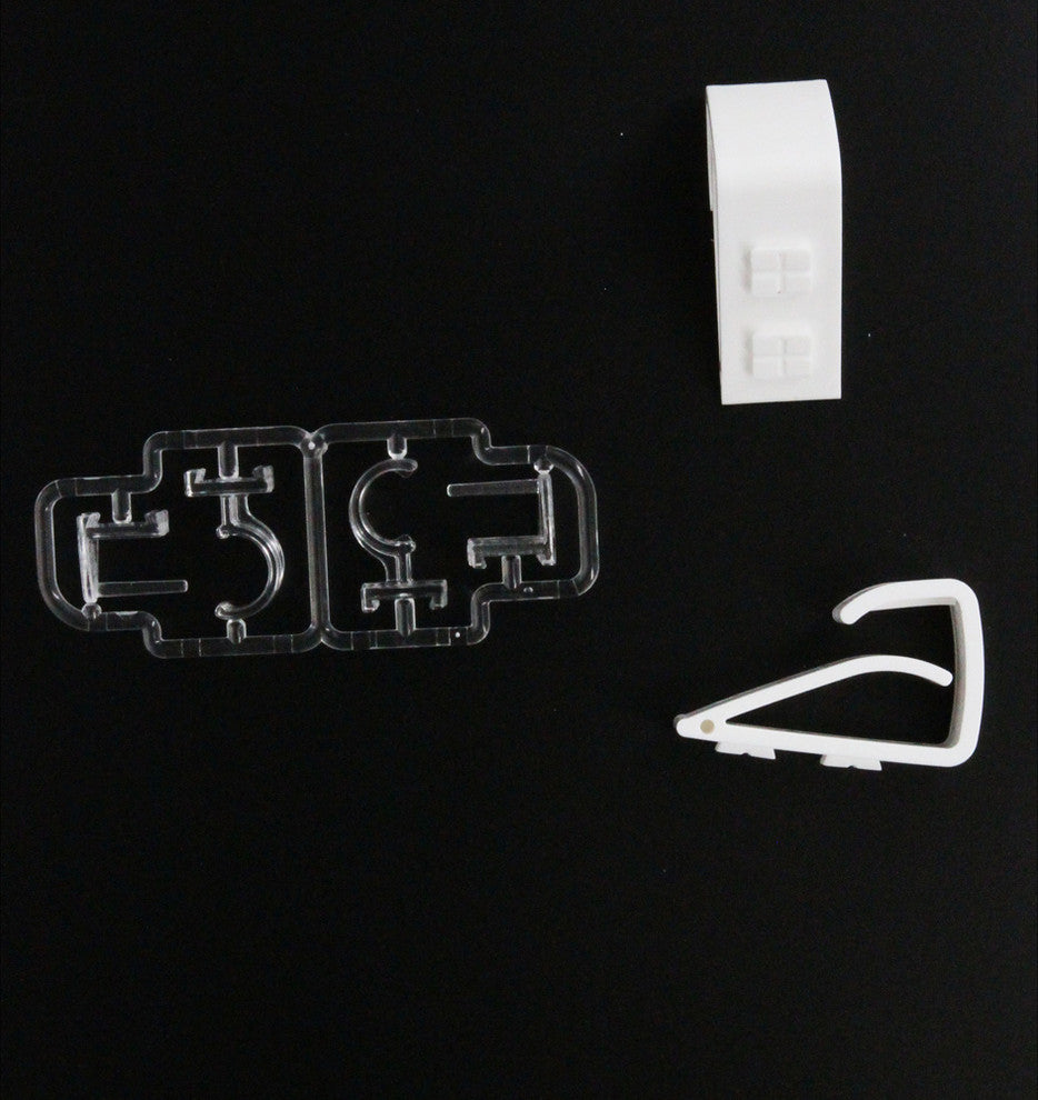 Over The Window Curtain Rod Brackets for Sash