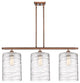 Innovations 516-3I-AC-G1113-L 3 Light Island Light, Antique Copper