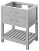 Wavecrest Contemporay Grey 30" Vanity, Boulder Cultured Marble Top