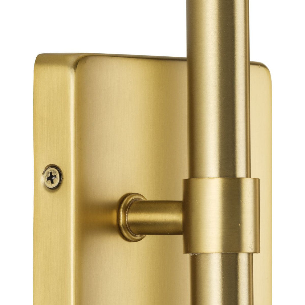 Arya Collection Four-Light Brushed Gold Luxe Wall Bracket