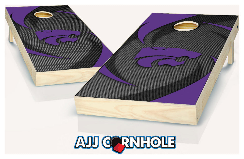 Kansas State Swoosh Cornhole Set