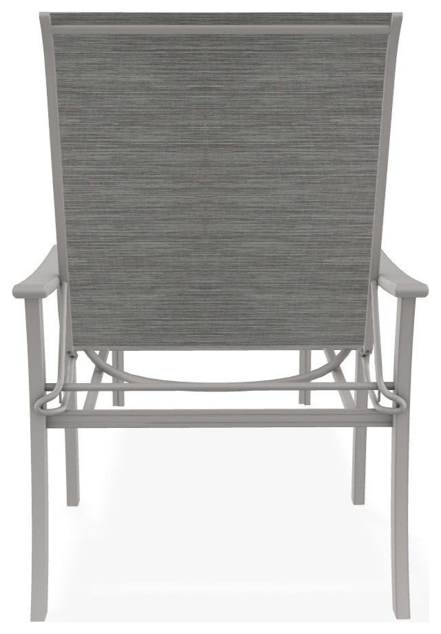 St. Catherine Sling 4-Position Outdoor Chaise Lounge, Sicily/Warm Gray