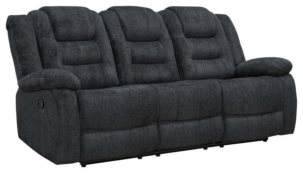 Glider Reclining Sofa Loveseat and Recliner