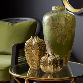 Pores Vase, Gold Medium