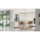 Delayne Collection 21" 1-Light Brushed Bronze Etched Opal Pendant Light