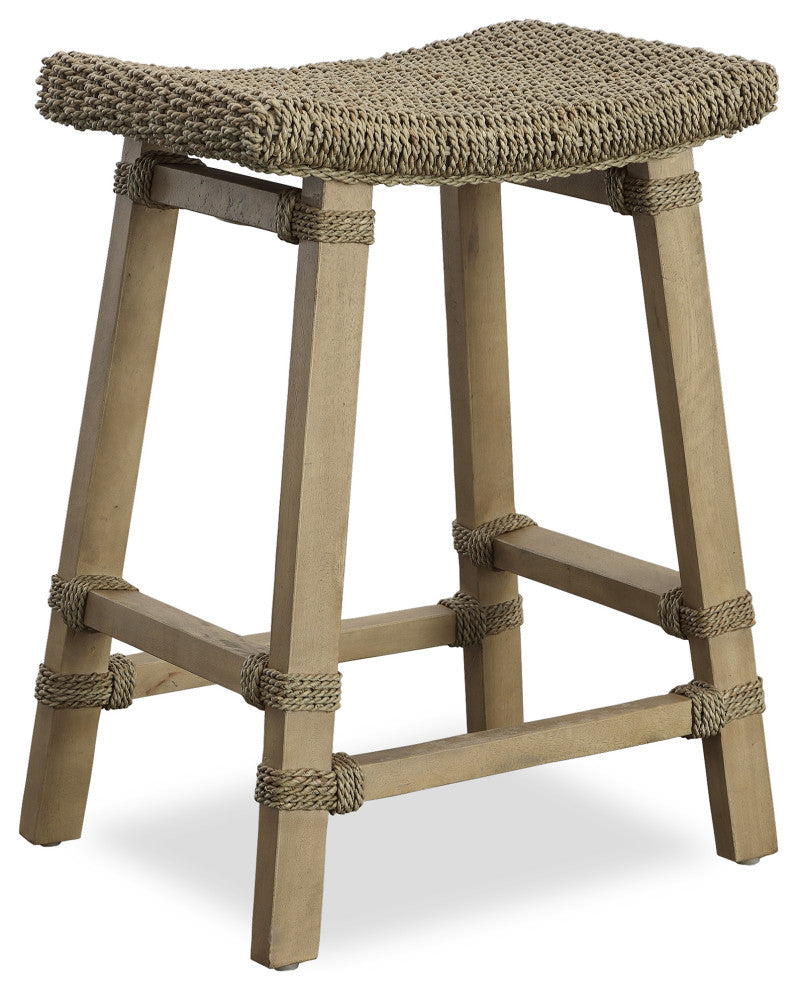 Uttermost 22903 Everglade Sea Grass Counter Stool