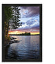 "Lake Of The Two Rivers", Framed Photograph Print, Ready To Hang