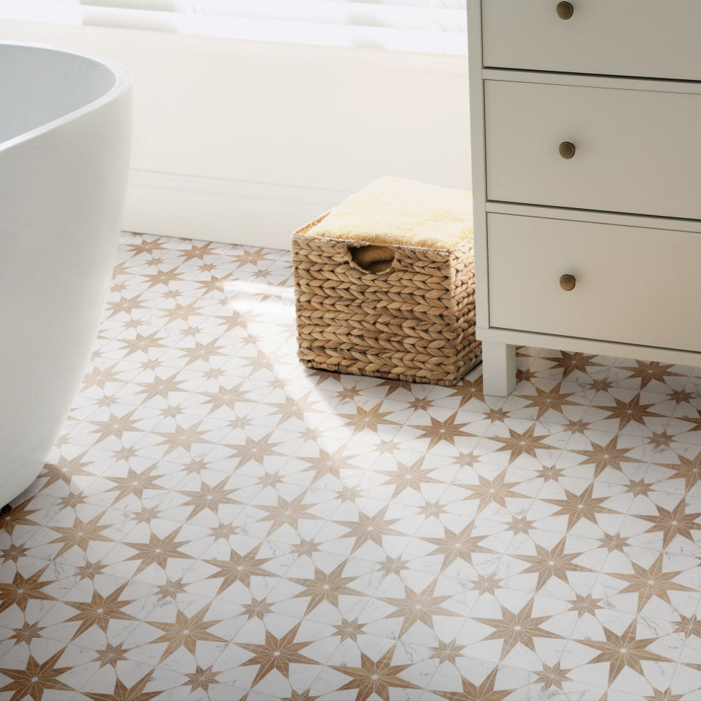 Llama Stella Loire Noce Porcelain Floor and Wall Tile Sample