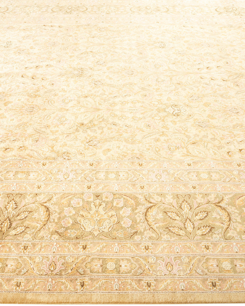 Mogul, One-of-a-Kind Hand-Knotted Area Rug Ivory, 8'2"x10'2"