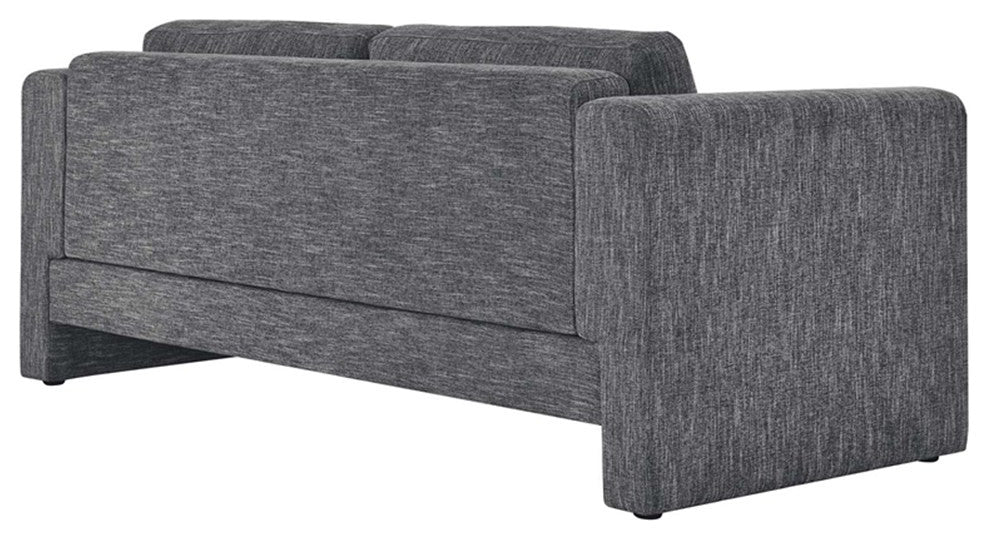 Modway Visible Upholstered Modern Polyester Fabric Sofa in Gray