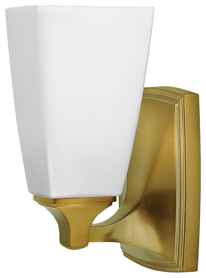 Hinkley Darby Single Light Vanity, Brushed Caramel