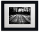 PIPA Fine Art 'Winter Shadows' Matted Framed Art, 14x11