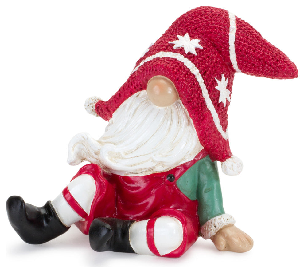 Holiday Gnome Figurine, 2-Piece Set