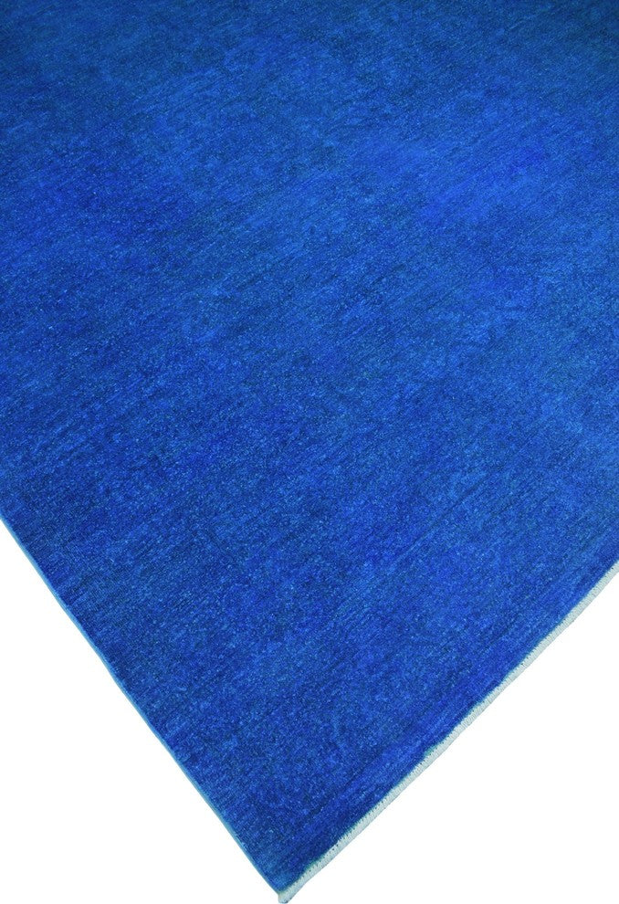 Overdyed Jolie Blue Rug 11''11"x14''8"