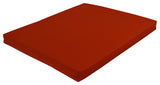 Swing Bed Cushion, Red, 4 Foot, 4" Thick