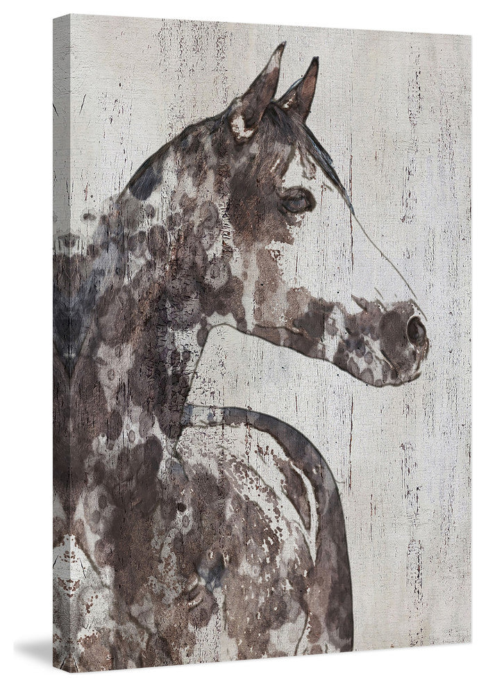 Marmont Hill, "Rocky Horse" by Irena Orlov Painting on Wrapped Canvas, 16x24
