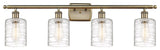 Innovations 516-4W-AB-G1113-LED 4-Light Bath Vanity Light, Antique Brass