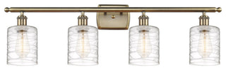 Innovations 516-4W-AB-G1113-LED 4-Light Bath Vanity Light, Antique Brass