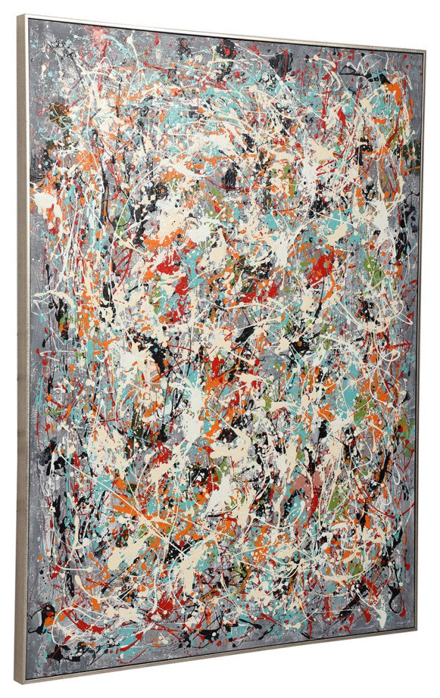 Uttermost Organized Chaos Hand Painted Canvas 34379