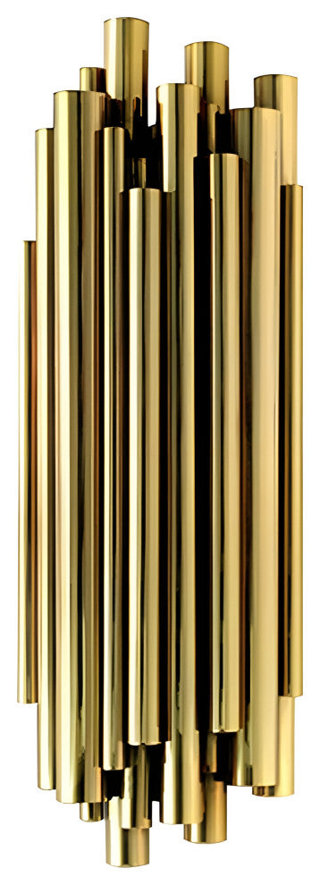 Kusnacht | Modern Polished Steel Wall lamp