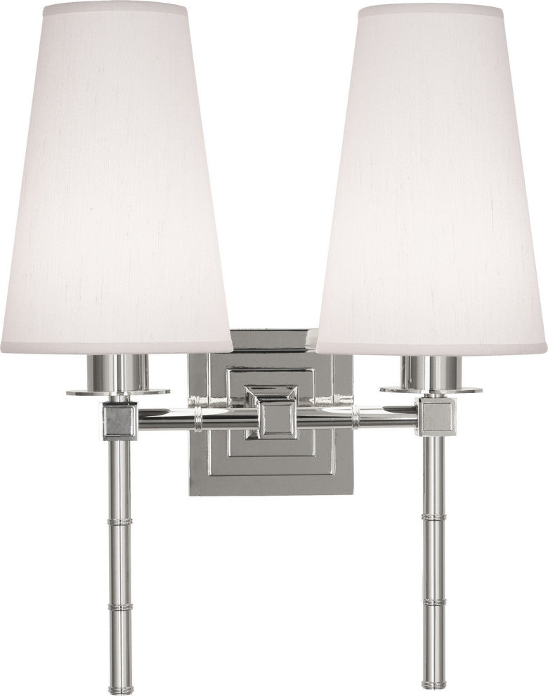 Robert Abbey RA-S724W 2-Light Wall Sconce, Jonathan Adler Meurice