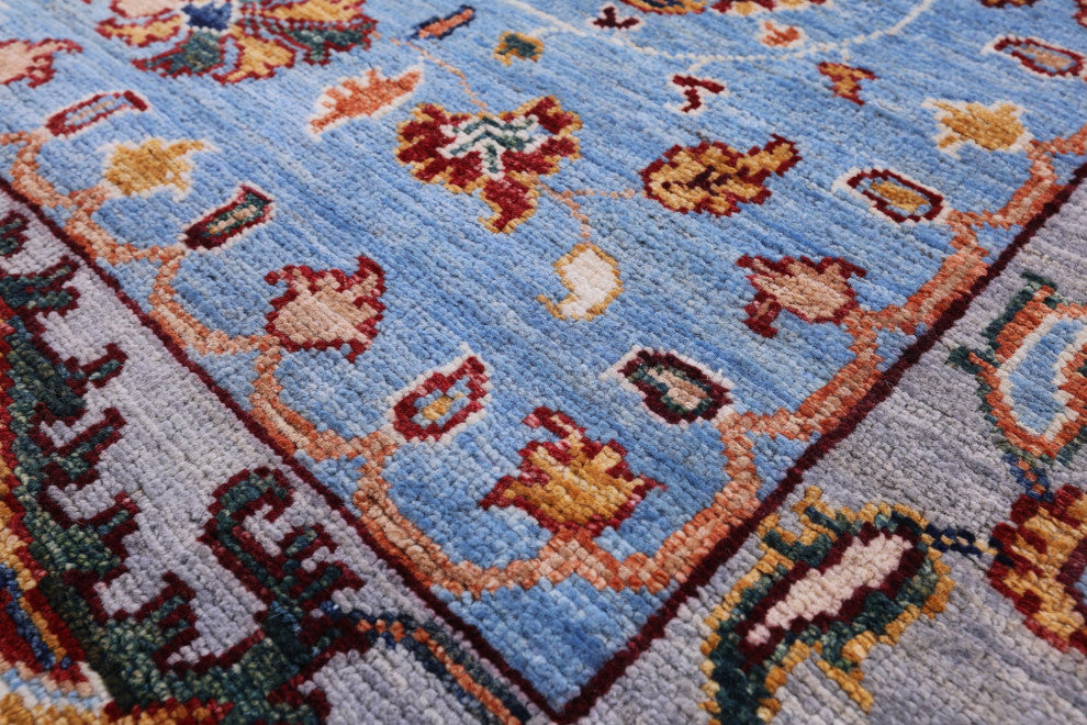 Persian Tabriz Handmade Wool Runner Rug 2' 8" X 9' 10" Q10215