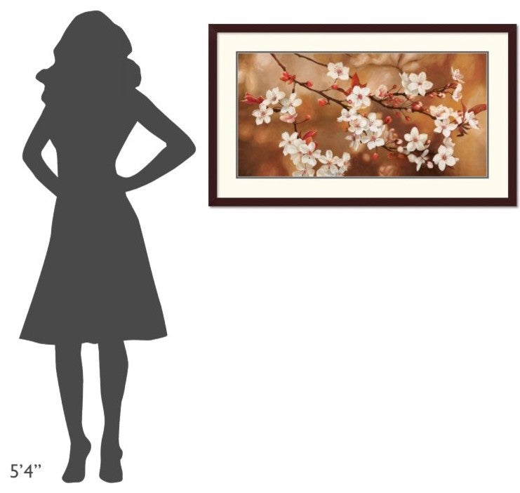 "Sakura" Framed Digital Print by Thomlinson, 44x26"