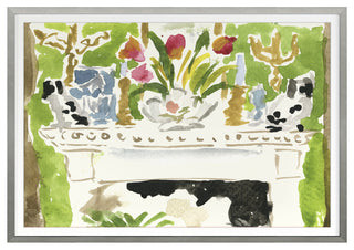 Mantle Fine Art Print, Silver, 25"x36"