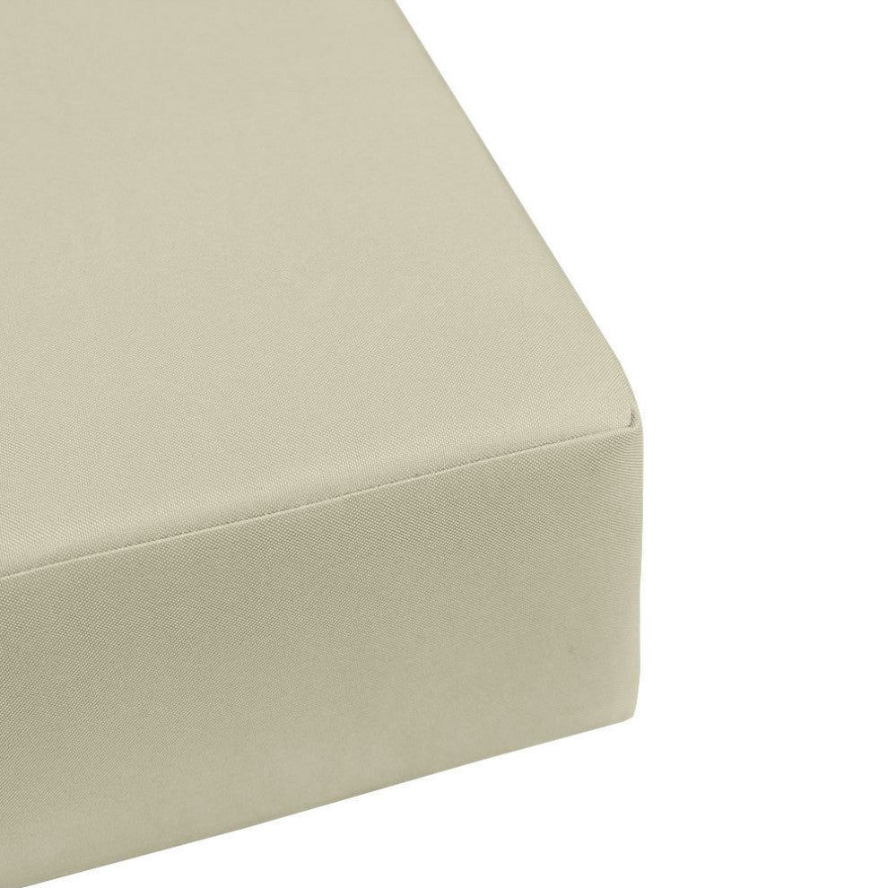 Style5 Twin Knife Edge Outdoor Mattress Bolster Slip Cover COMPLETE SET AD005