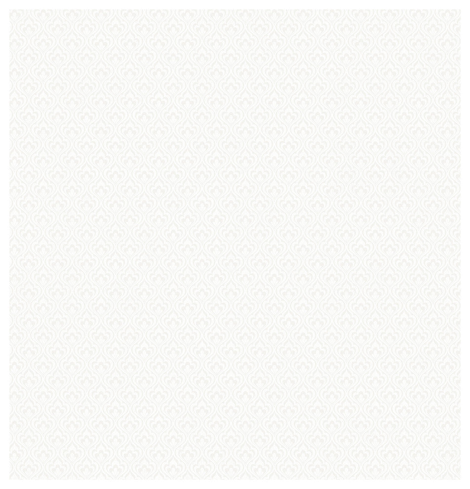 White Small Allover Wallpaper