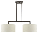 English Bronze Timeless, Transitional, Linear Chandelier