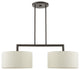English Bronze Timeless, Transitional, Linear Chandelier