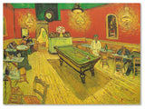 Vincent van Gogh 'Night Caf? with Pool Table' Canvas Art, 47 x 35