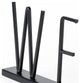 Welcome 24Lx1W Black Metal Sign