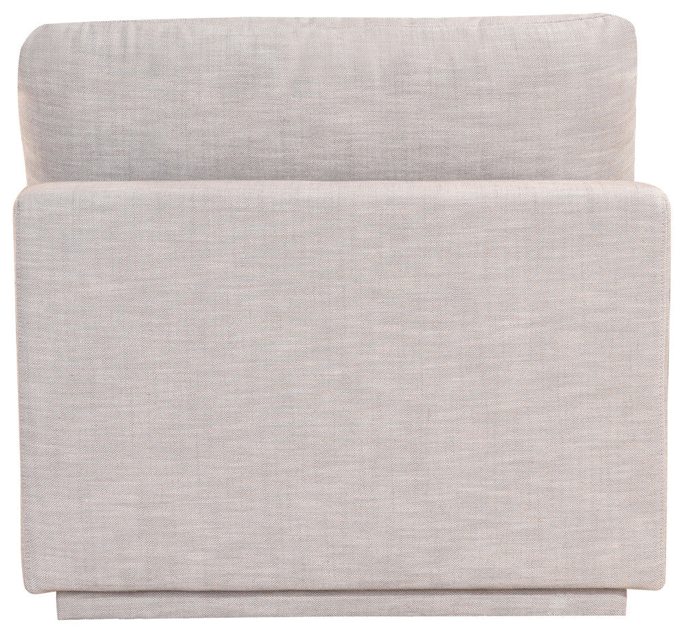 First of A Kind Justin Slipper Chair Taupe