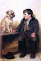 John George Brown A Confab, 18"x27" Gallery Wrapped Canvas Print