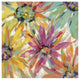 "Abstracted Petals II" Digital Paper Print by Silvia Vassileva, 32"x32"
