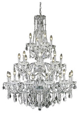 Elegant Lighting St. Francis 36" 24 Light Royal Crystal Chandelier