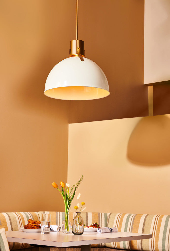 Hinkley Argo Large Pendant, Polished White