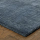 Arista Solid Navy Hand-Crafted Area Rug, 5'x8'