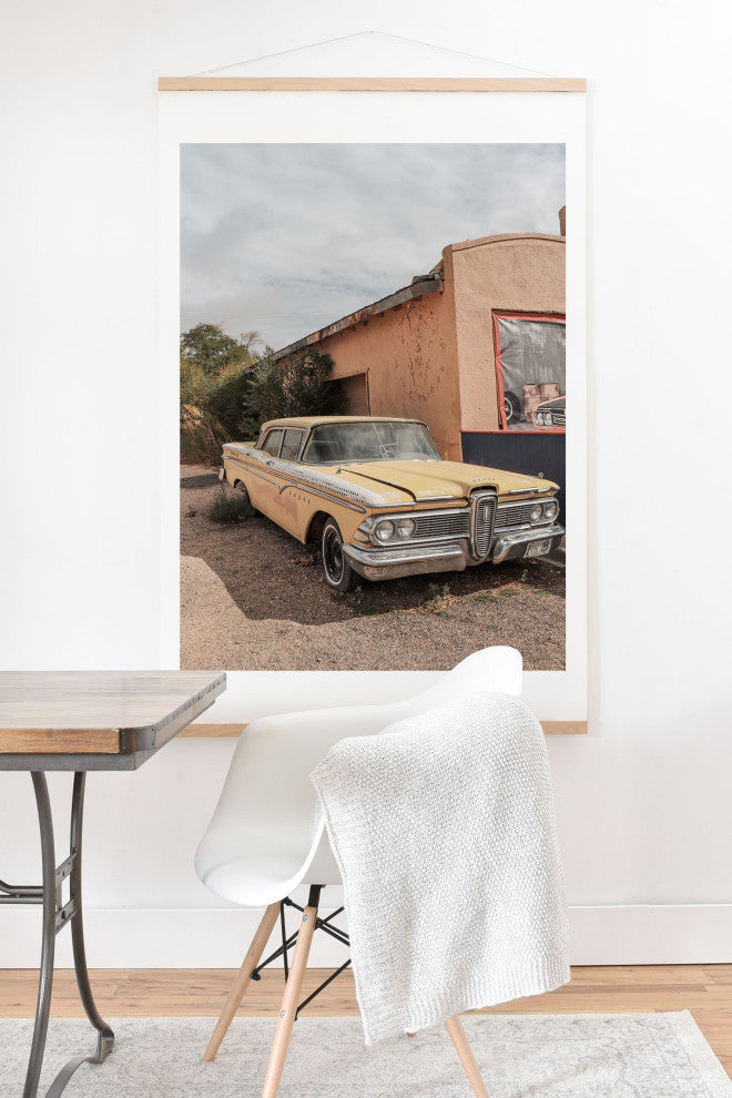 Henrike Schenk, Vintage American Car Art Print Famous Route 66 Scene Arizona