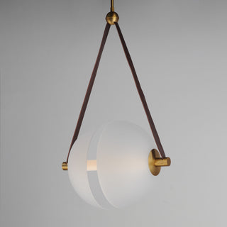 ET2 E24089-90 Dispatch 16"W LED Pendant - Natural Aged Brass
