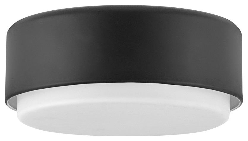 Hinkley Cedric Small Flush Mount, Black