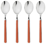 Fantasia Coffee Spoon Set 4-Piece Set, Rust