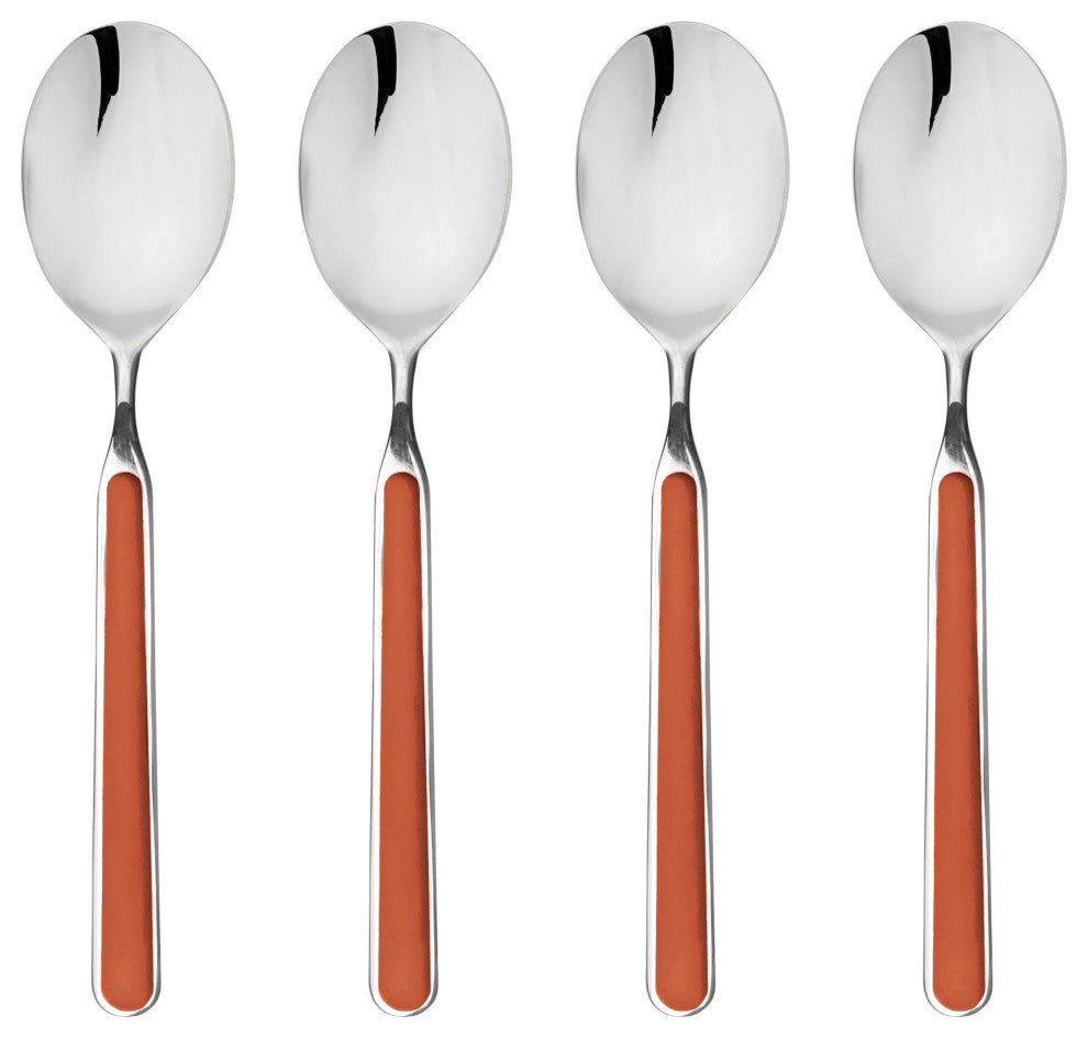 Fantasia Coffee Spoon Set 4-Piece Set, Rust