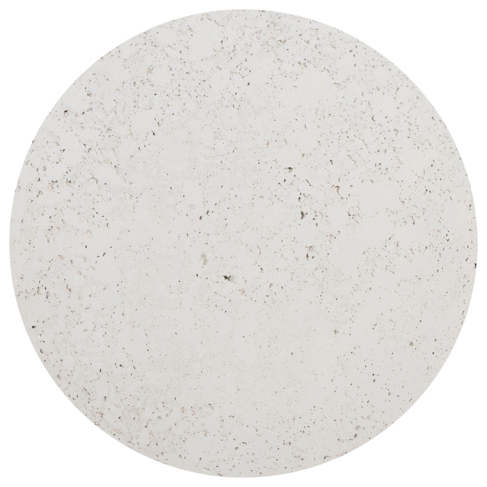 Koda Outdoor End Table-Textured Grey